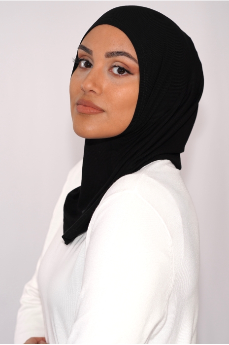 Balaclava Hijab schwarz