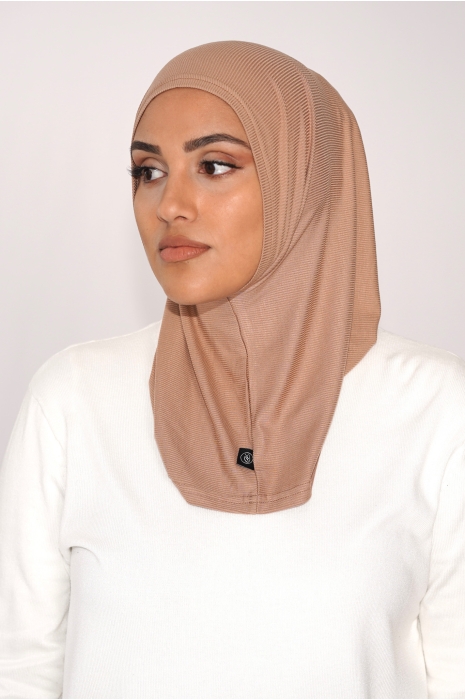 Balaclava Hijab caramel
