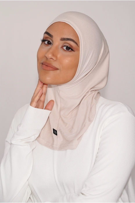 Balaclava Hijab ivory