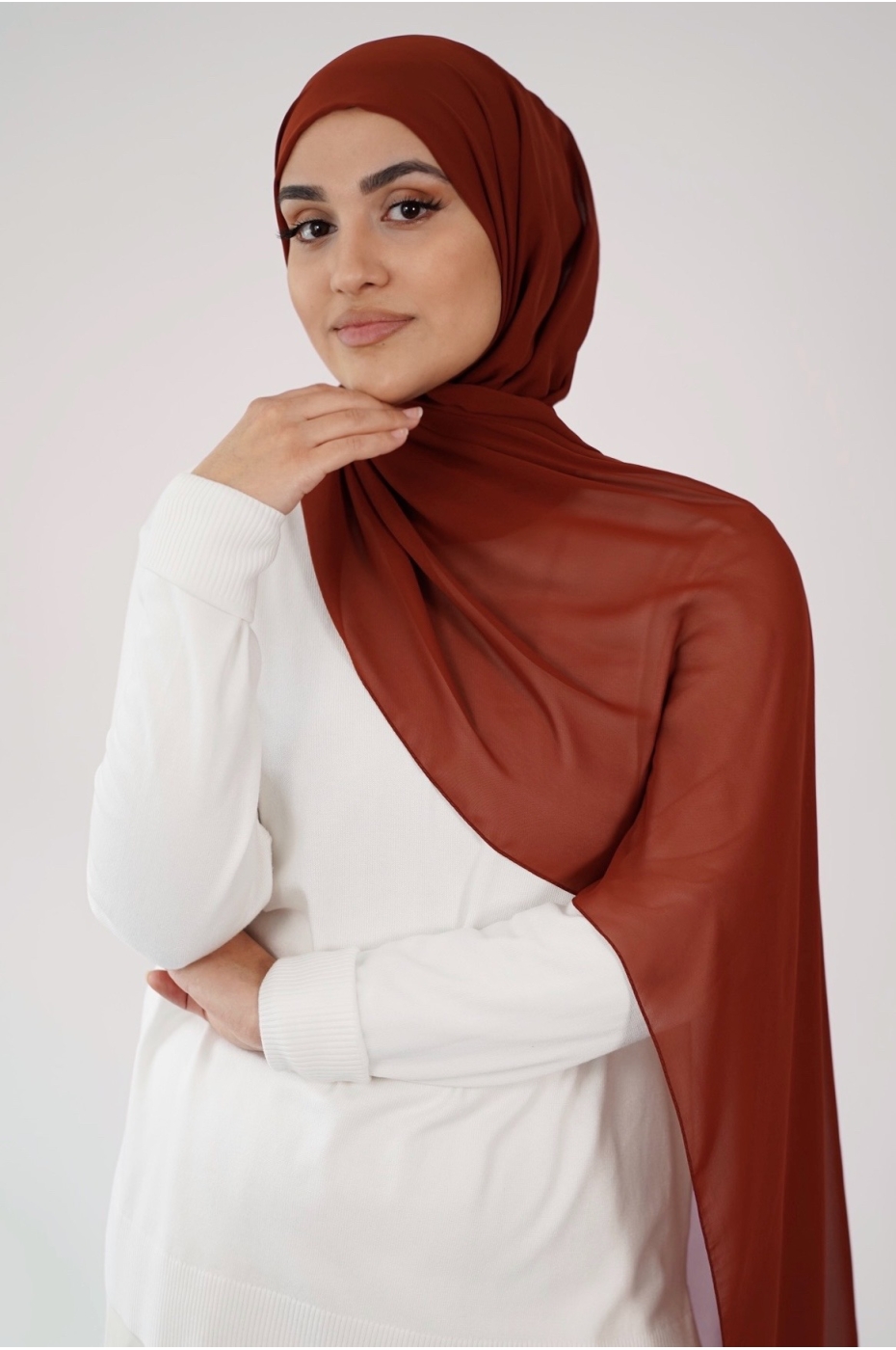 Chiffon Deluxe moroccan red