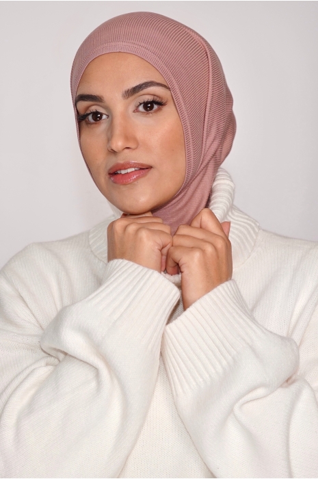 Balaclava Hijab nude pink