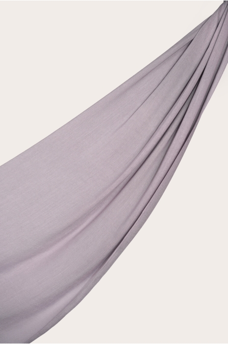 Weave Modal hijab lilac grey 3